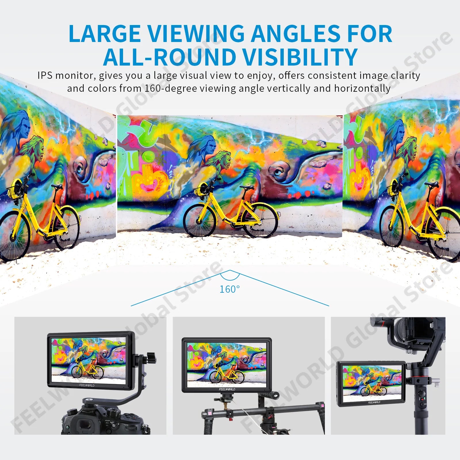 CowLost | 3d-printer-accessories-feelworld-s55-6-5-4k-portable-dslr-camera-field-monitor-hdmi-output |8