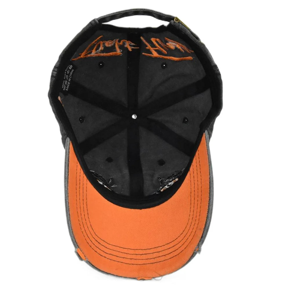 CowLost | washed-cotton-baseball-caps-for-women-men-eagle-eye-embroidery-snapback-hat |21
