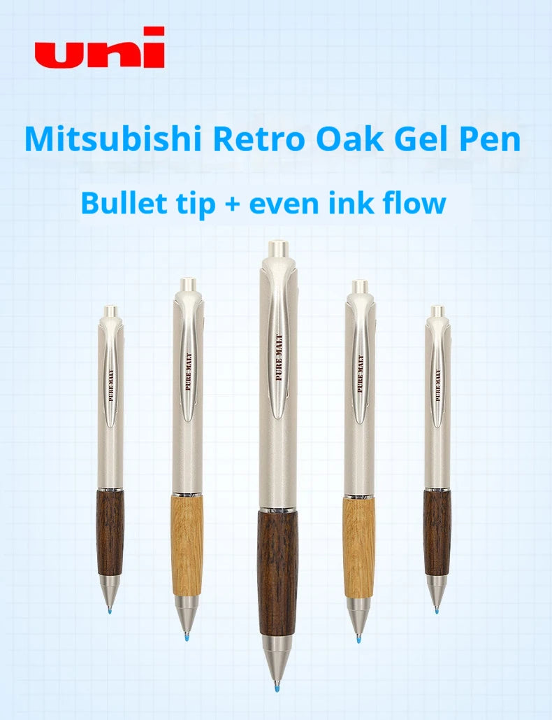 CowLost | poi-product_id-uni-mitsubishi-umn-515-0-5mm-gel-pen-with-oak-wood-barrel-for-office-study-exams |7