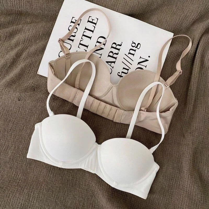 CowLost | product_id-seamless-wireless-push-up-1-2-cup-padded-bra-for-women-s-xl-solid-colors |6