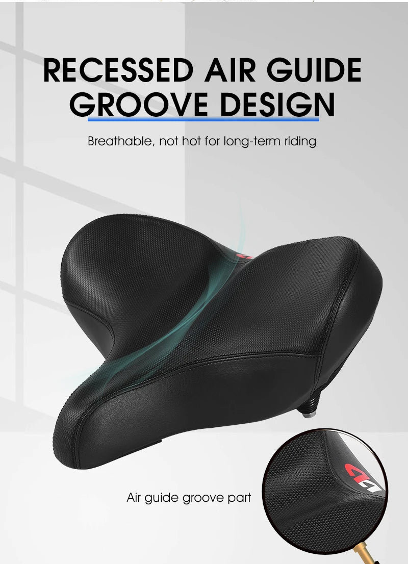 CowLost | west-biking-widen-bicycle-saddle-ergonomic-thick-comfortable-bike-saddle-shock-absorbtion-mtb-e-bike-cushion-bicycle-accessories |12