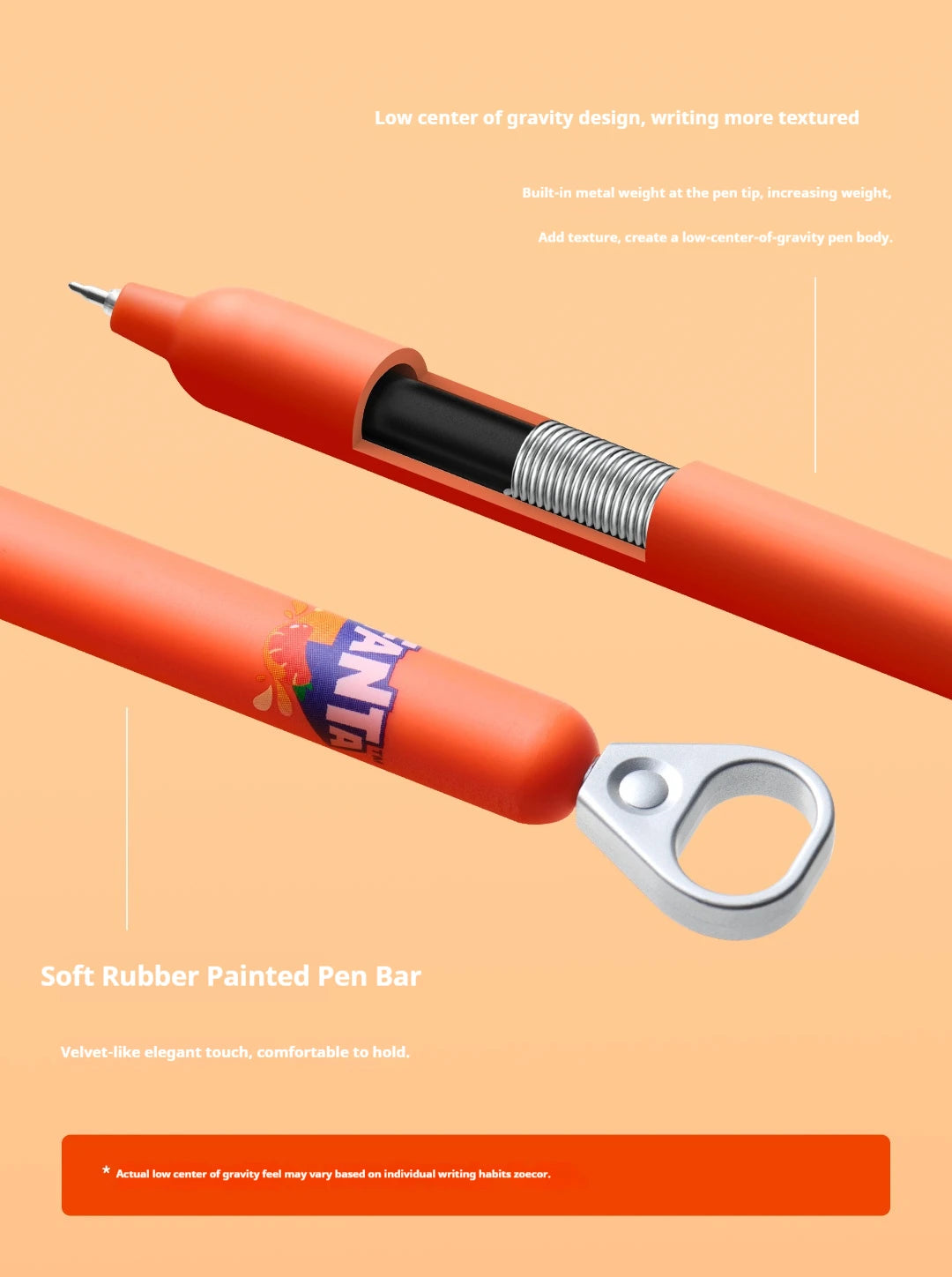 CowLost | product_id-kaco-coca-cola-fanta-0-5mm-black-ink-gel-pen-push-button-office-school-use |17
