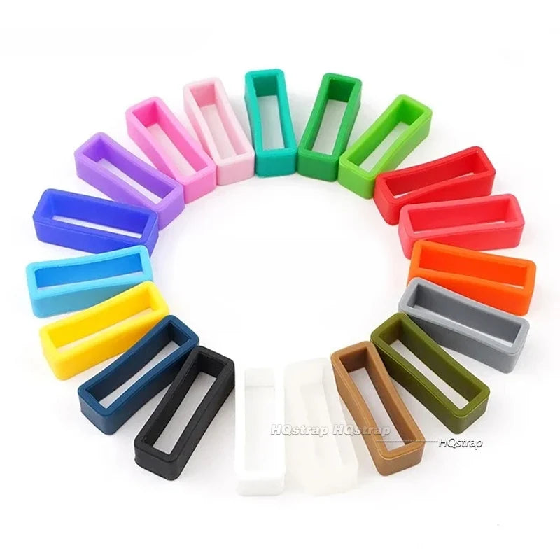 CowLost | product_id-4pcs-silicone-watch-band-keepers-security-rings-16-26mm-strap |11