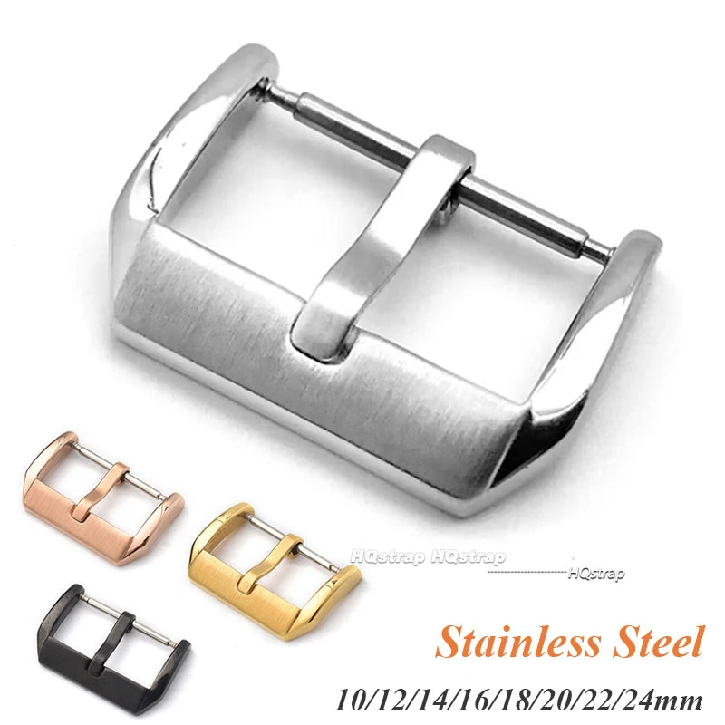 CowLost | product_id-stainless-steel-watch-strap-buckle-10-22mm-metal-clasp-silver-gold |7