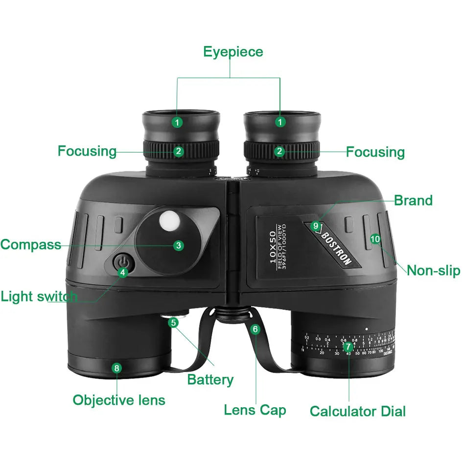 CowLost | product_id-10x50-waterproof-marine-binoculars-with-bak4-prism-rangefinder-compass-for-hunting-and-bird-watching |8