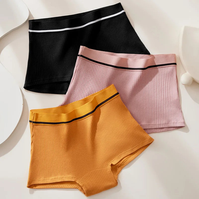 CowLost | product_id-comfortable-breathable-cotton-boyshort-panties-for-women |2