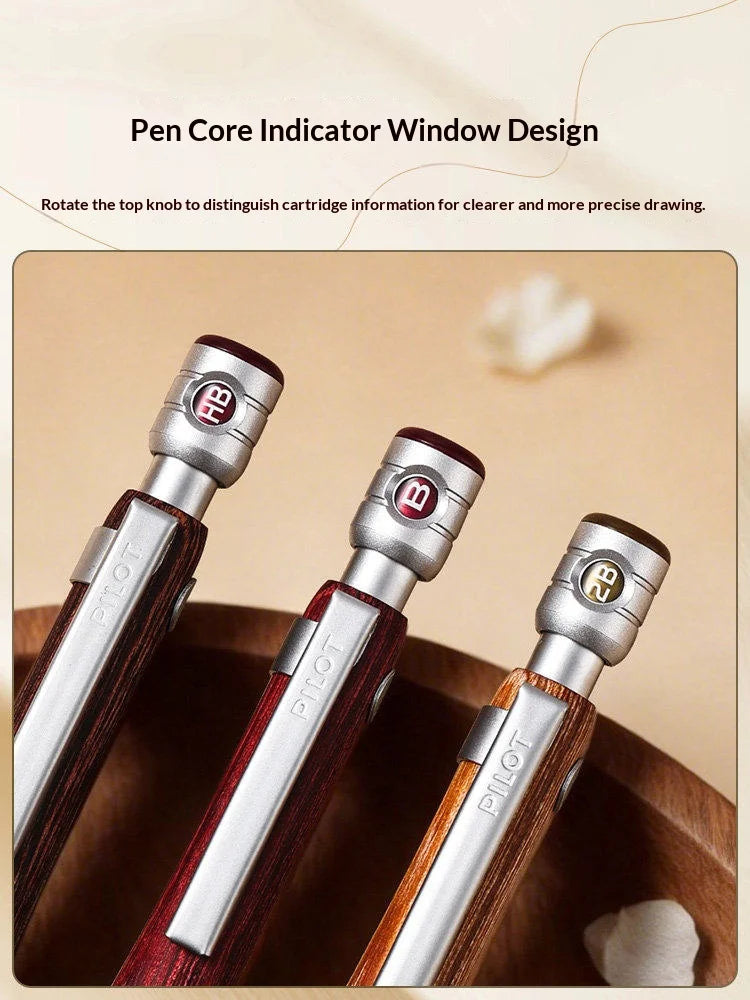 CowLost | product_id-pilot-s20-professional-mechanical-pencil-0-5mm-with-hippopotamus-wood-barrel-for-technical-drawing |5