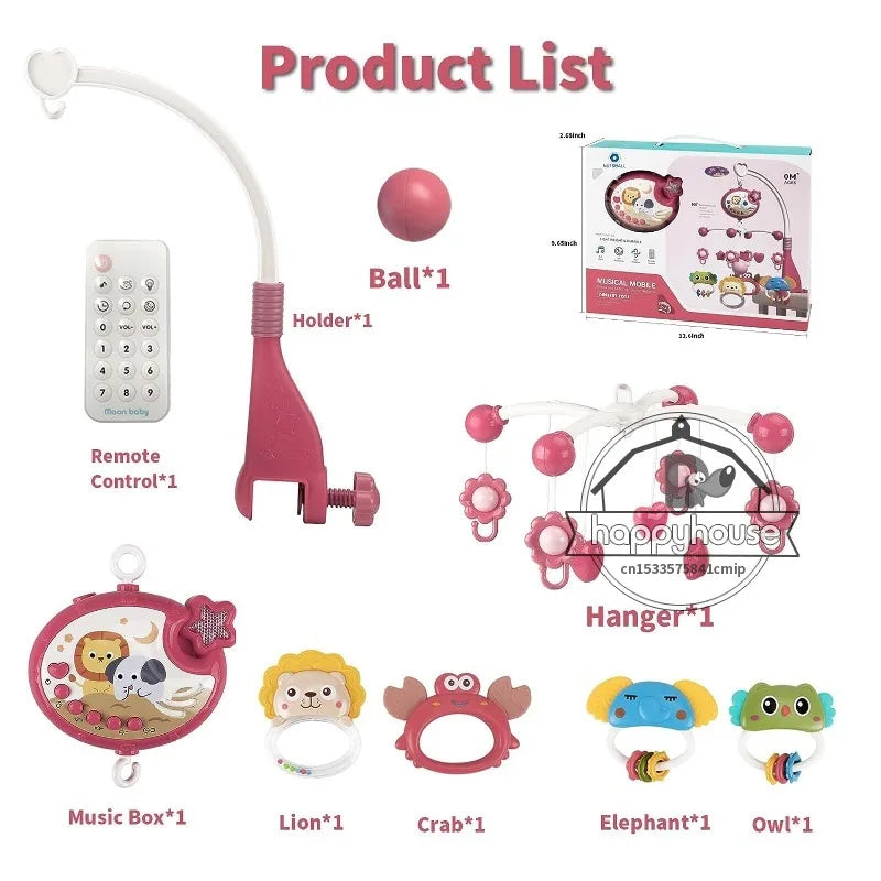 CowLost | musical-baby-crib-mobile-with-lights-music-projection-for-infants-remote-control-crib-toys-for-newborn-baby-mobile-for-crib-toys |28