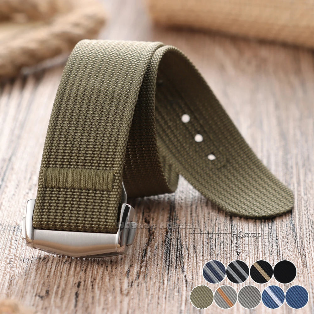 CowLost | bracelets-product_id-20mm-22mm-waterproof-nylon-watchband-for-omega-seiko-tudor-with-folding-buckle |7