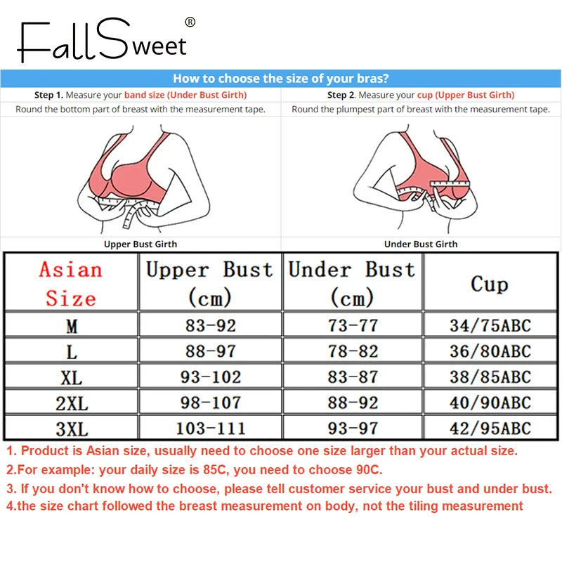 CowLost | product_id-fallsweet-plus-size-wireless-seamless-push-up-bra-for-women-comfortable-breathable |7
