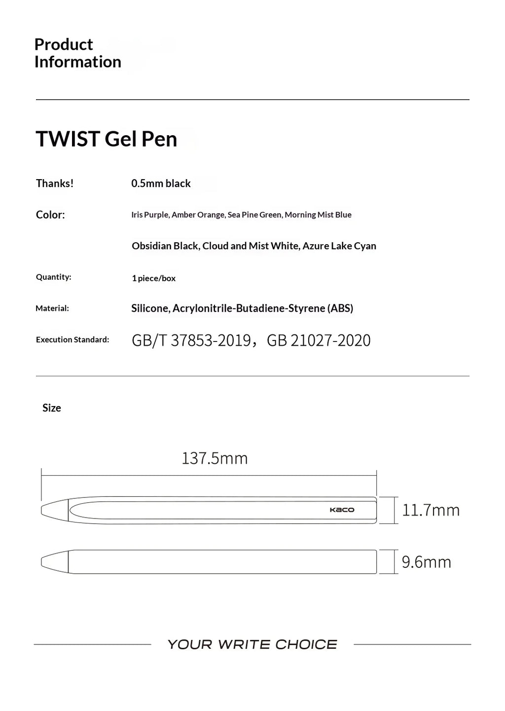CowLost | product_id-kaco-twist-rotate-gel-pen-with-fidget-toy-anti-roll-silicone-grip-smudge-proof-ink-for-stress-relief-smooth-writing |17