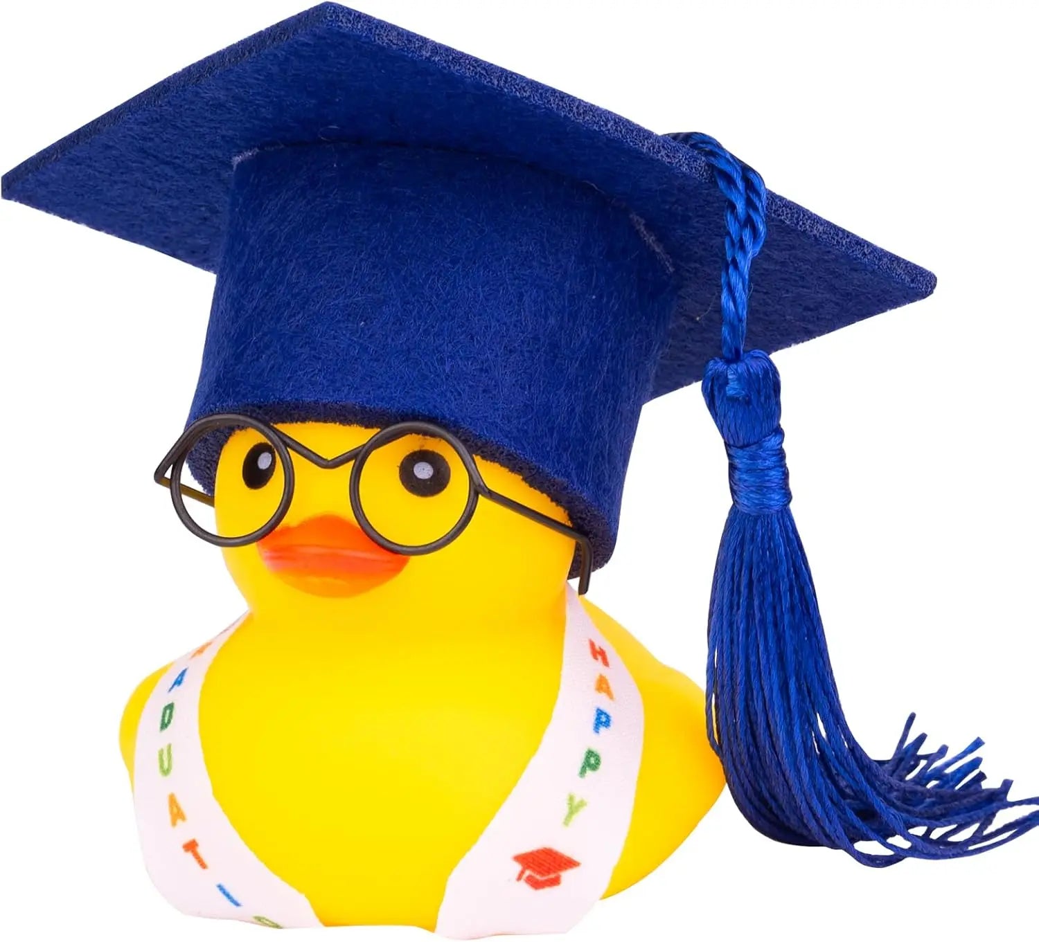 CowLost | product_id-graduation-rubber-duck-car-ornament-set-with-mini-hat-and-glasses |14
