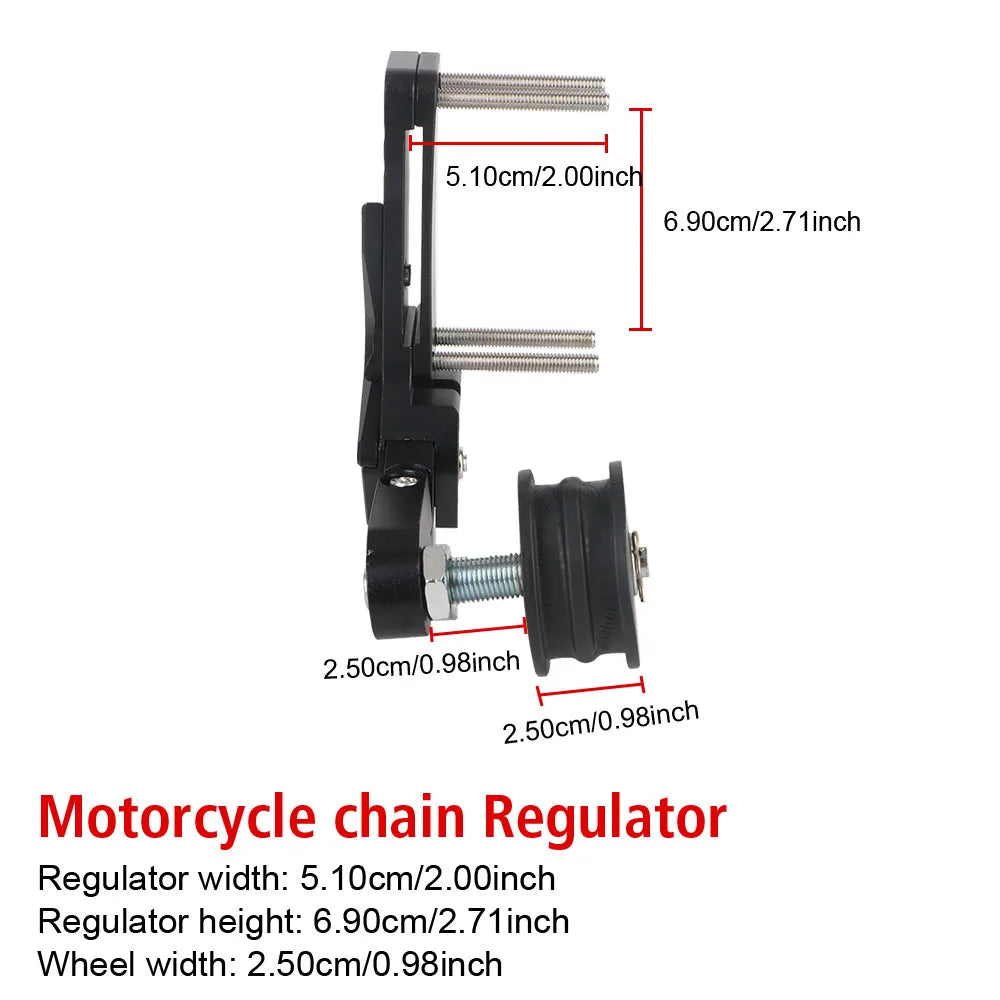 CowLost | product_id-universal-motorcycle-chain-adjuster-tensioner-with-anti-slip-wheel-and-automatic-adjustment |3