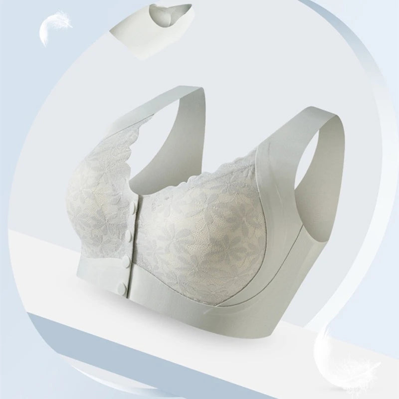 CowLost | product_id-vest-style-front-button-seamless-wire-free-bra-with-adjustable-straps-plus-sizes-for-small-breasts |6