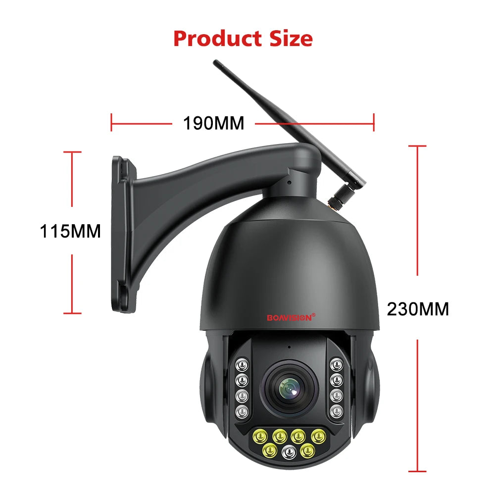 CowLost | 4k-8mp-surveillance-camera-wifi-4g-sim-card-poe-30x-zoom-ptz-ai-humanoid-tracking-ir-100m-outdoor-speed-dome-security-camera |26