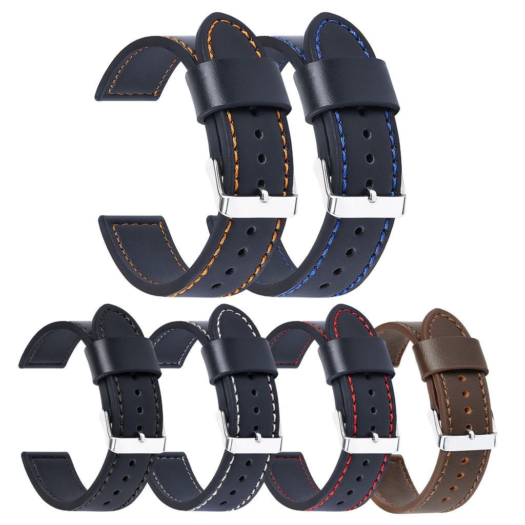 CowLost | product_id-genuine-leather-universal-watch-strap-for-rolex-square-buckle-18-20-22-24mm-unisex |22
