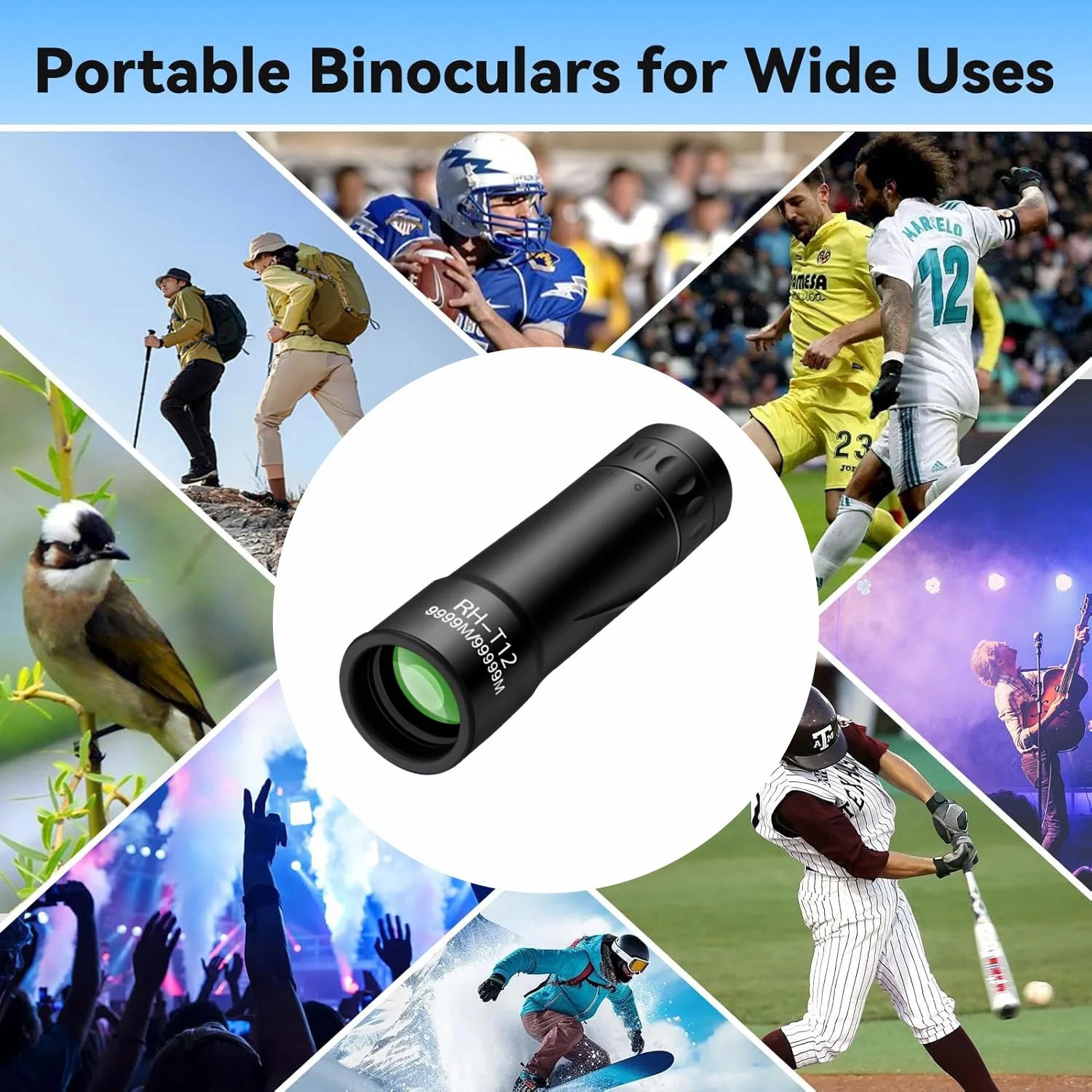 CowLost | 10x25-hd-monocular-telescope-mini-portable-long-range-for-hiking-outdoor-hunting-camping-birdwatching-telescope |5