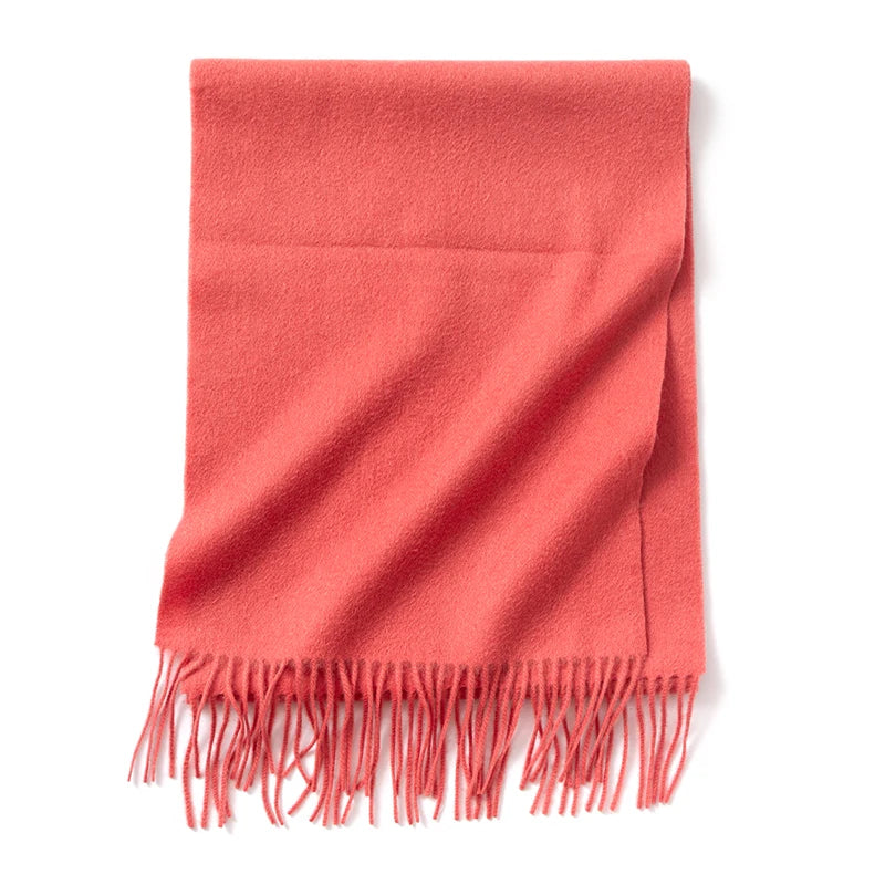 CowLost | winter-pure-long-wool-scarf-women-luxury-brand |64