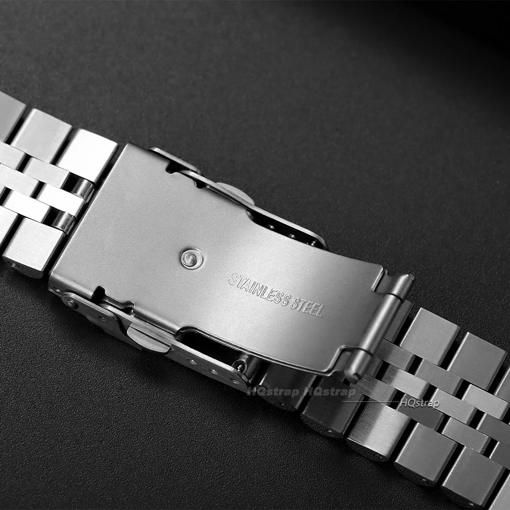 CowLost | bracelets-product_id-hqstrap-stainless-steel-watch-band-for-seiko-skx007-009-18mm-20mm-22mm-flat-curved-end-jubilee-folding-buckle |4