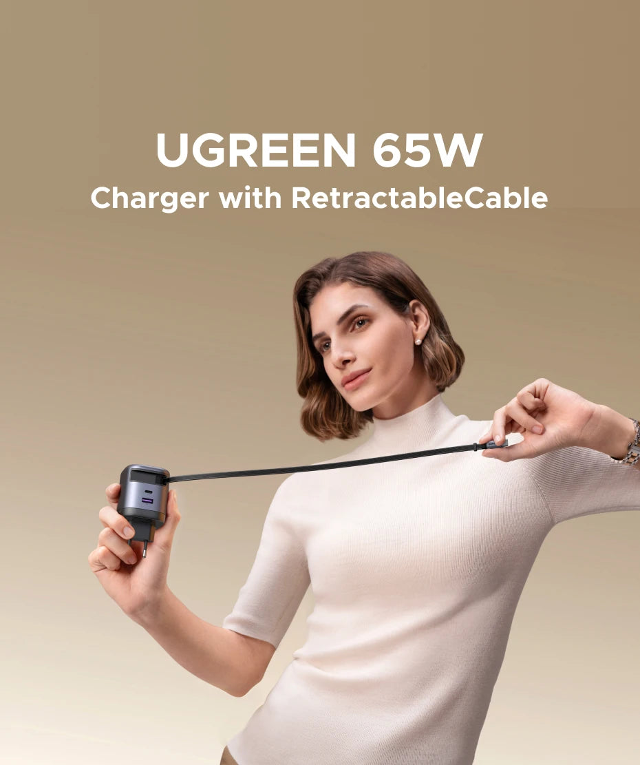 CowLost | ugreen-65w-gan-charger-with-retractable-usb-c-cable |7