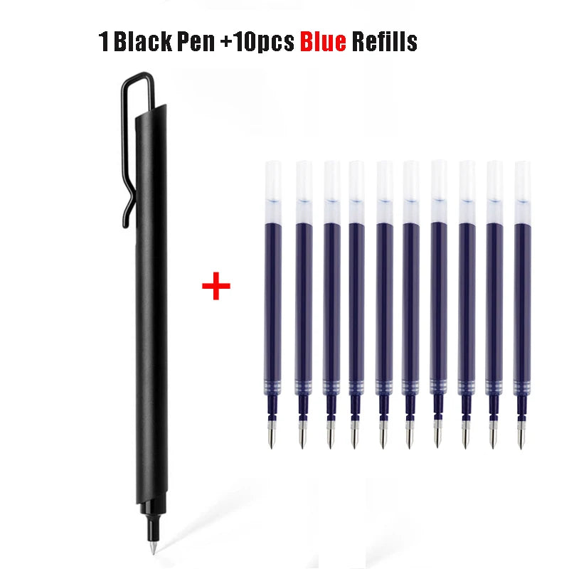 CowLost | product_id-kaco-klip-0-5mm-black-gel-pen-with-clip-for-office-and-school-use |10