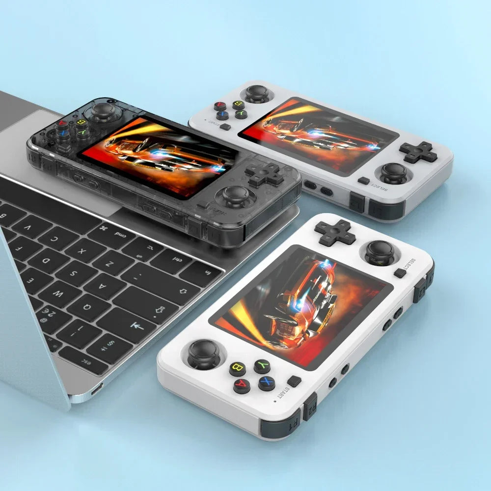 CowLost | game-timers-boyhom-r36h-retro-handheld-game-console-3-5-ips-linux-64g-128g |2