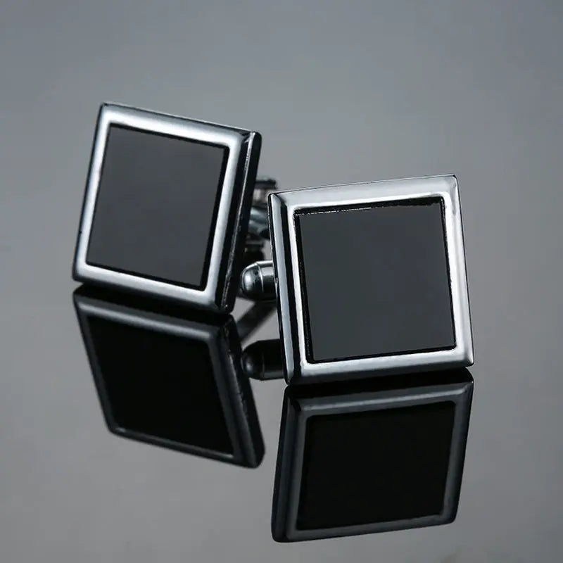 CowLost | cufflinks-for-men-luxury-silvery-cuffs-retro-metal |39