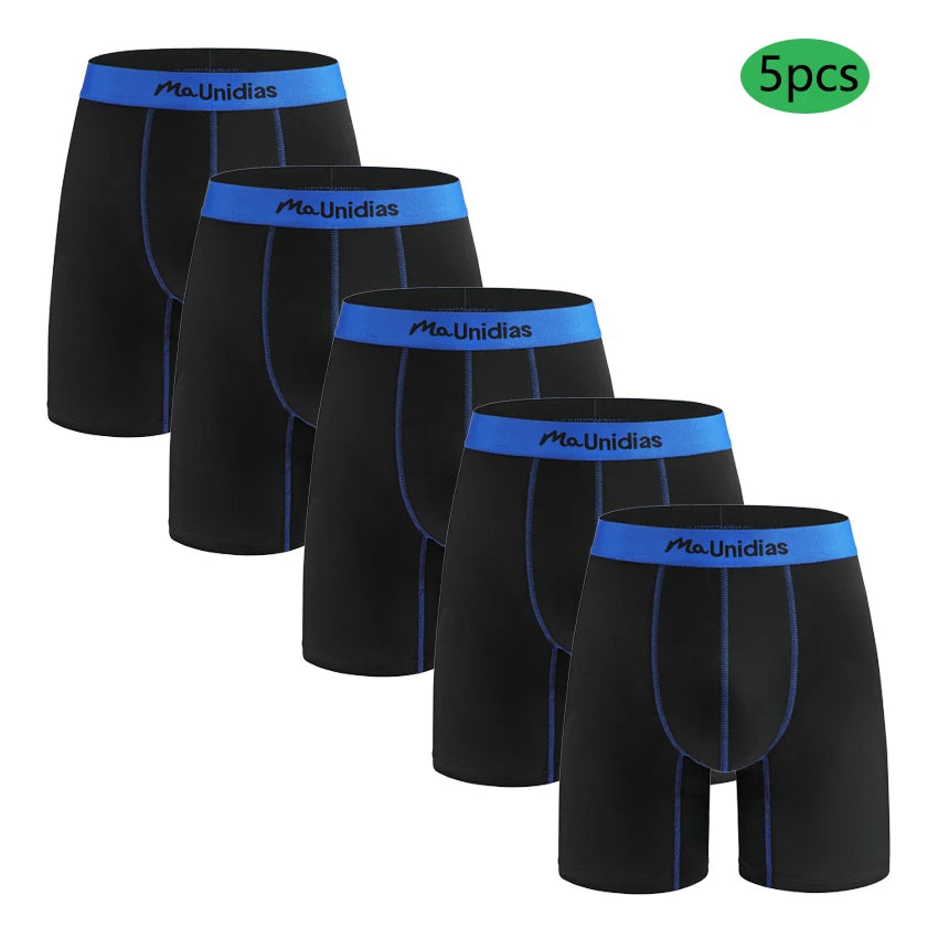 CowLost | 5-pcs-medium-long-mens-panties-shorts |15