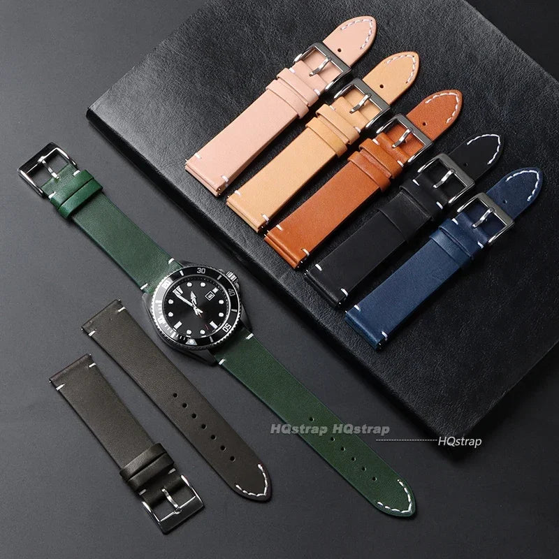 CowLost | product_id-hqstrap-handmade-genuine-leather-quick-release-vintage-watchband-16-24mm-unisex |2