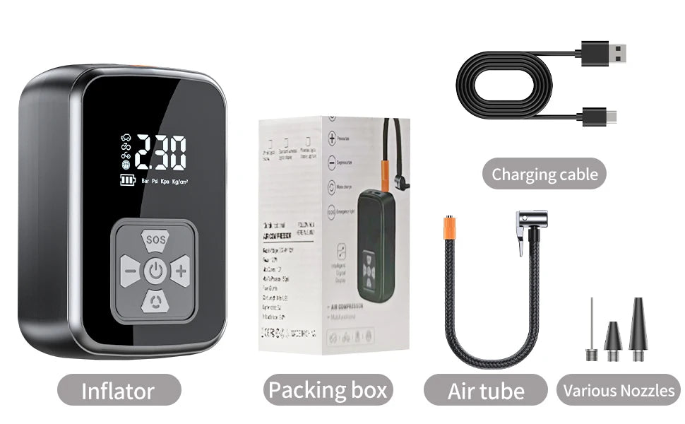 CowLost | product_id-yiju-portable-digital-electric-tire-inflator-pump-for-car-motorcycle-bicycle |18