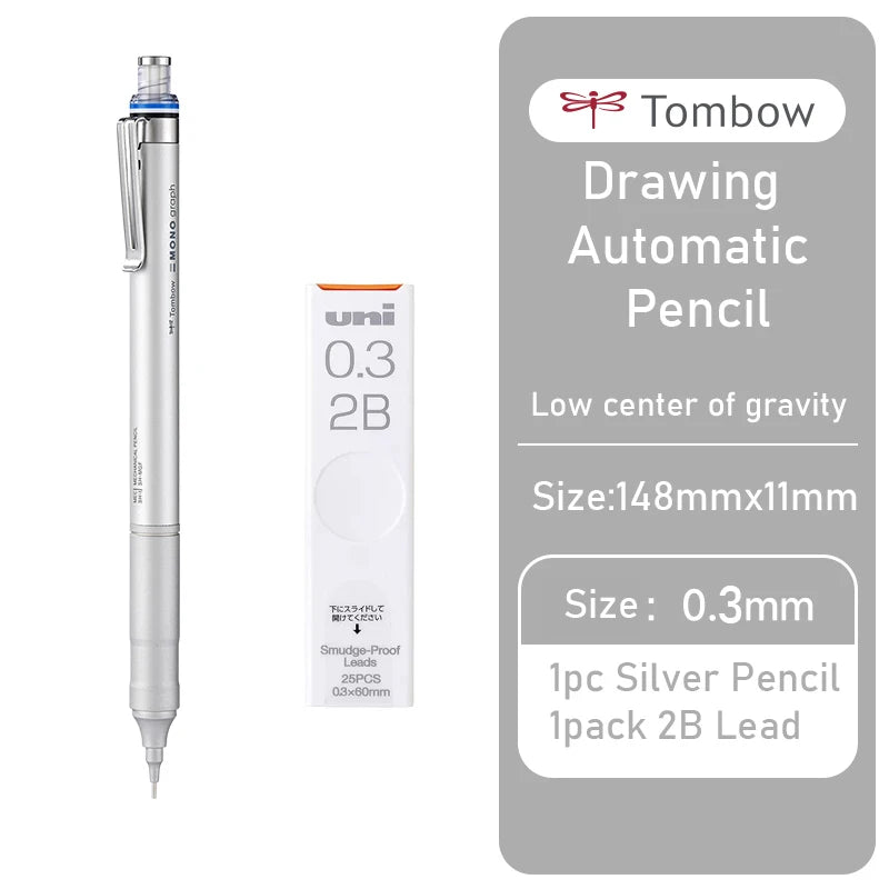 CowLost | product_id-tombow-mono-graph-fine-0-5mm-mechanical-pencil-with-metal-grip-and-eraser-for-professionals |37