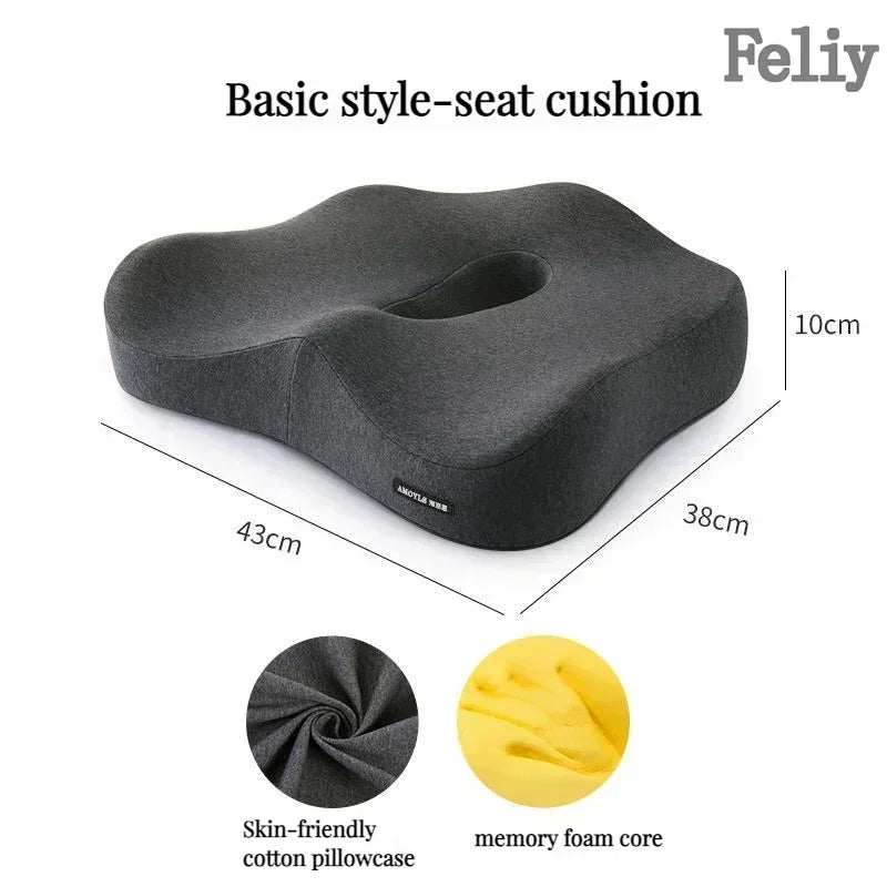 CowLost | memory-foam-office-chair-cushion-car-seat-support |26