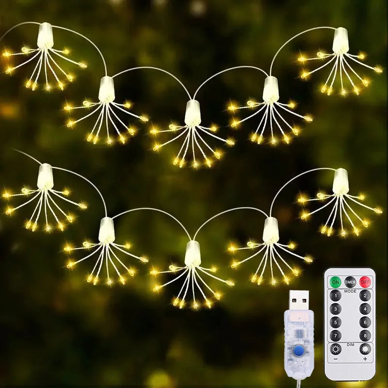 CowLost | product_id-usb-led-fireworks-string-lights-with-remote-for-christmas-wedding-party |20