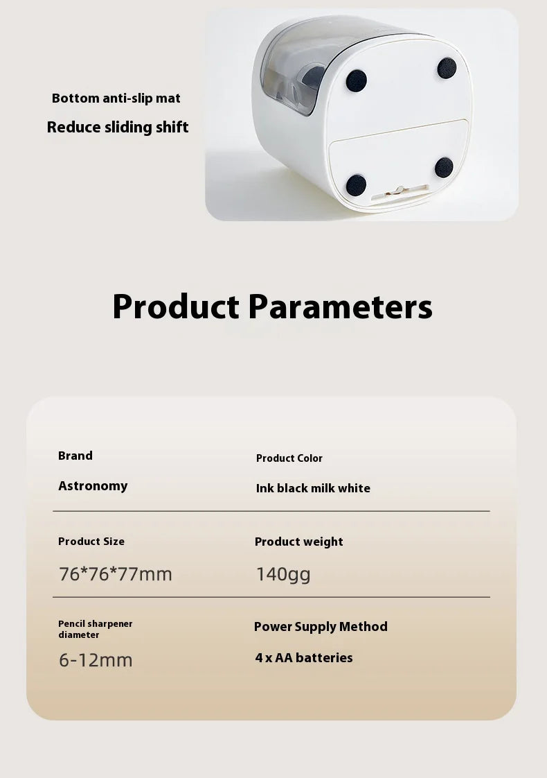 CowLost | product_id-tenwin-automatic-electric-pencil-sharpener-dual-hole-large-capacity-multifunctional-stationery |19