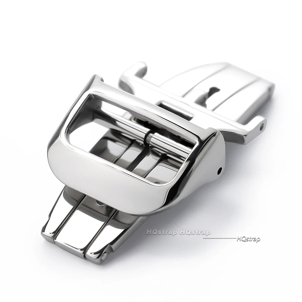 CowLost | product_id-18mm-deployment-butterfly-buckle-for-jaeger-silicone-cowhide-straps-silver-gold-rose-gold-steel-clasp |10