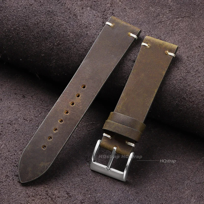 CowLost | product_id-genuine-calfskin-leather-watchband-18-24mm-brown-universal-sport-smartwatch-strap-replacement |13