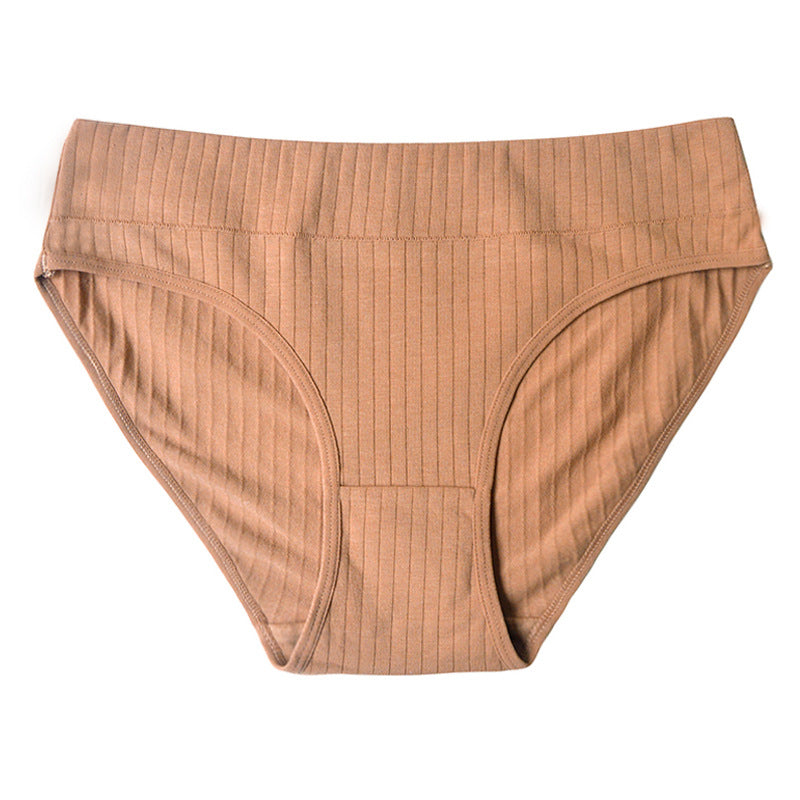 CowLost | product_id-seamless-cotton-low-waist-womens-briefs-breathable-solid-color-m-xl |8