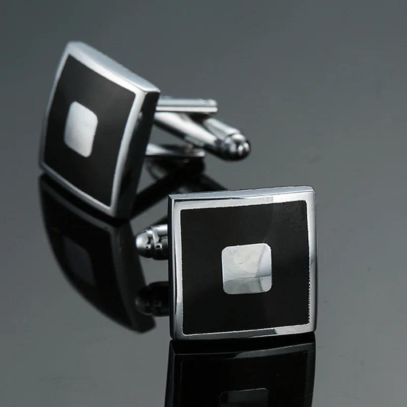 CowLost | cufflinks-for-men-luxury-silvery-cuffs-retro-metal |17