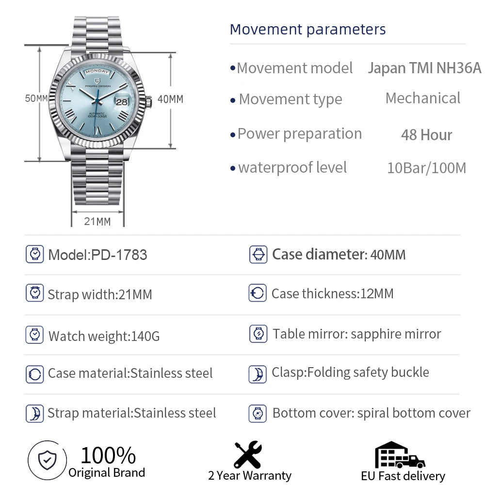 CowLost | pagani-design-rose-gold-dd40-luxury-automatic-watch-for-men |5