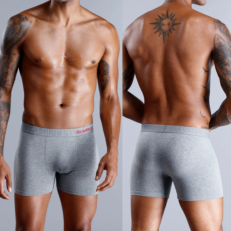 CowLost | 5pcs-sexy-underwear-for-man-cotton-underpants |4