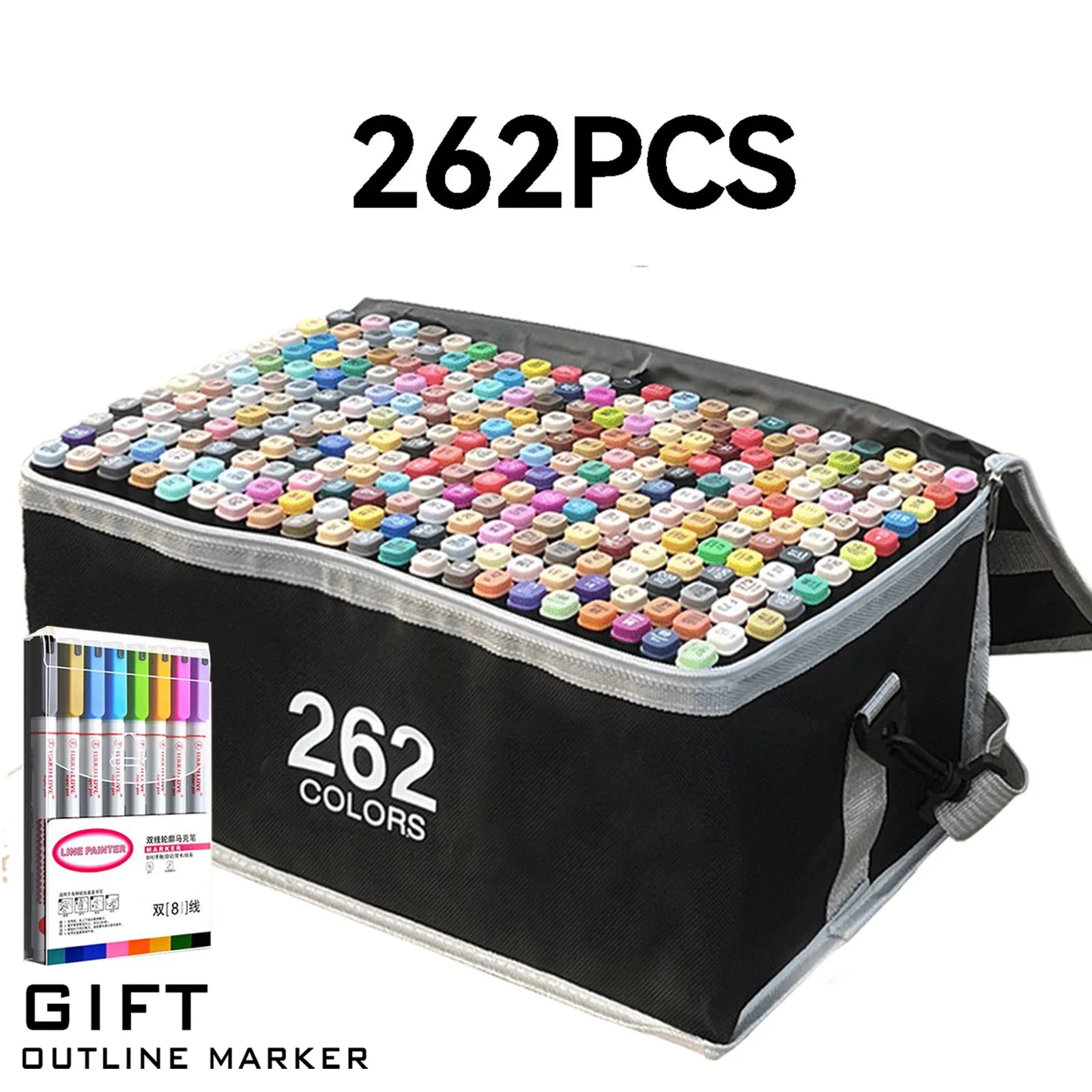 CowLost | product_id-120-color-double-tip-permanent-art-marker-set-for-drawing-design |16