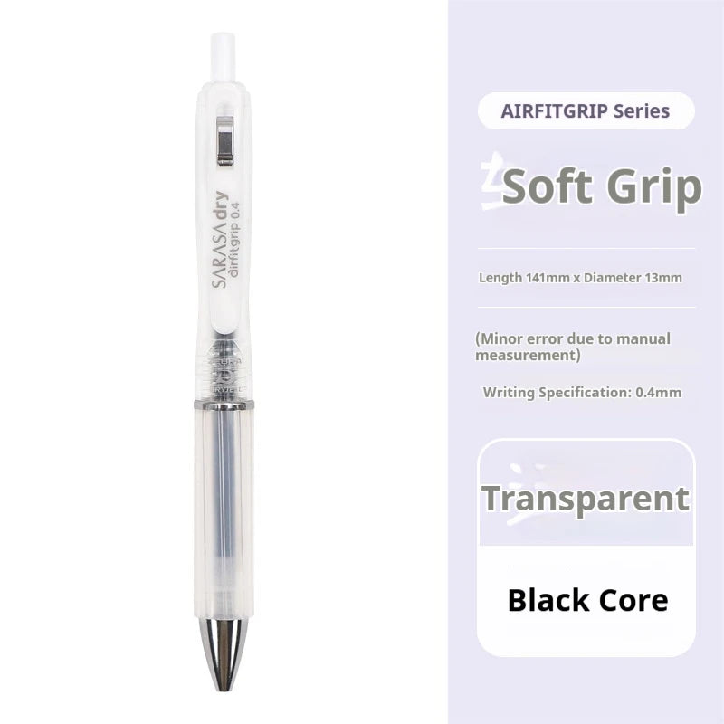 CowLost | product_id-zebra-jjz49-quick-dry-gel-pen-0-4-0-5mm-retractable-cushion-grip-transparent-design-for-exams-writing |19