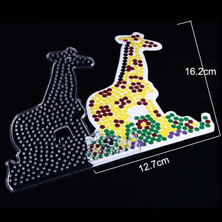 5mm Hama Beads Plastic Stencil Template for Perler DIY Pixel Beads Pegboard Puzzle