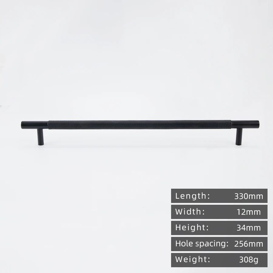 CowLost | kedlo-european-luxury-solid-brass-embossed-gold-500mm-long-handle-american-retro-antique-drawer-t-handle |36