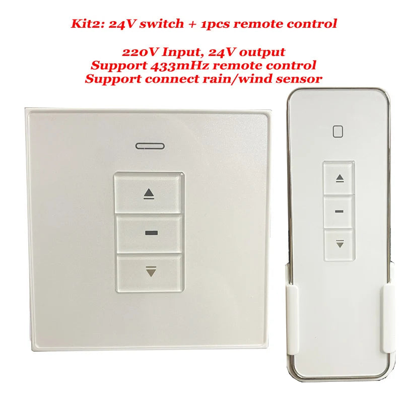 CowLost | rain-sensors-product_id-24v-dc-motor-switch-panel-with-ac-to-dc-transformer-rain-sensor-port-linear-actuator-pergola-switch-tuya-smart-life-remote-optional |2