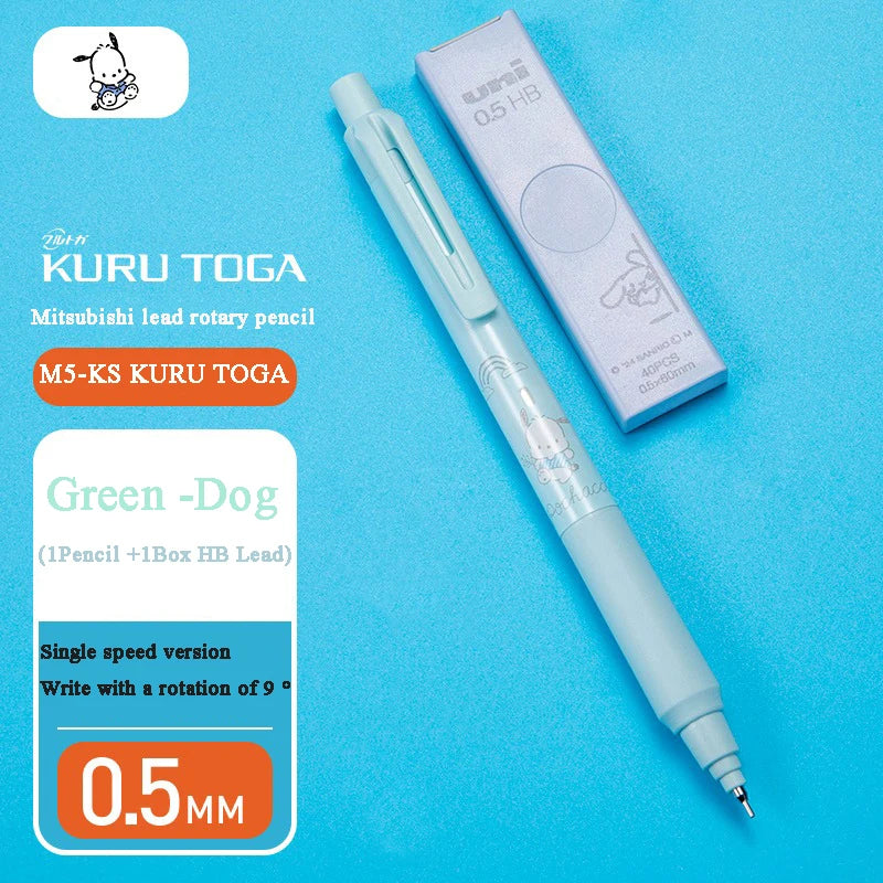 CowLost | product_id-uni-m5-ks-kuru-toga-mechanical-pencil-0-5mm-self-rotating-lead-black-technology |20