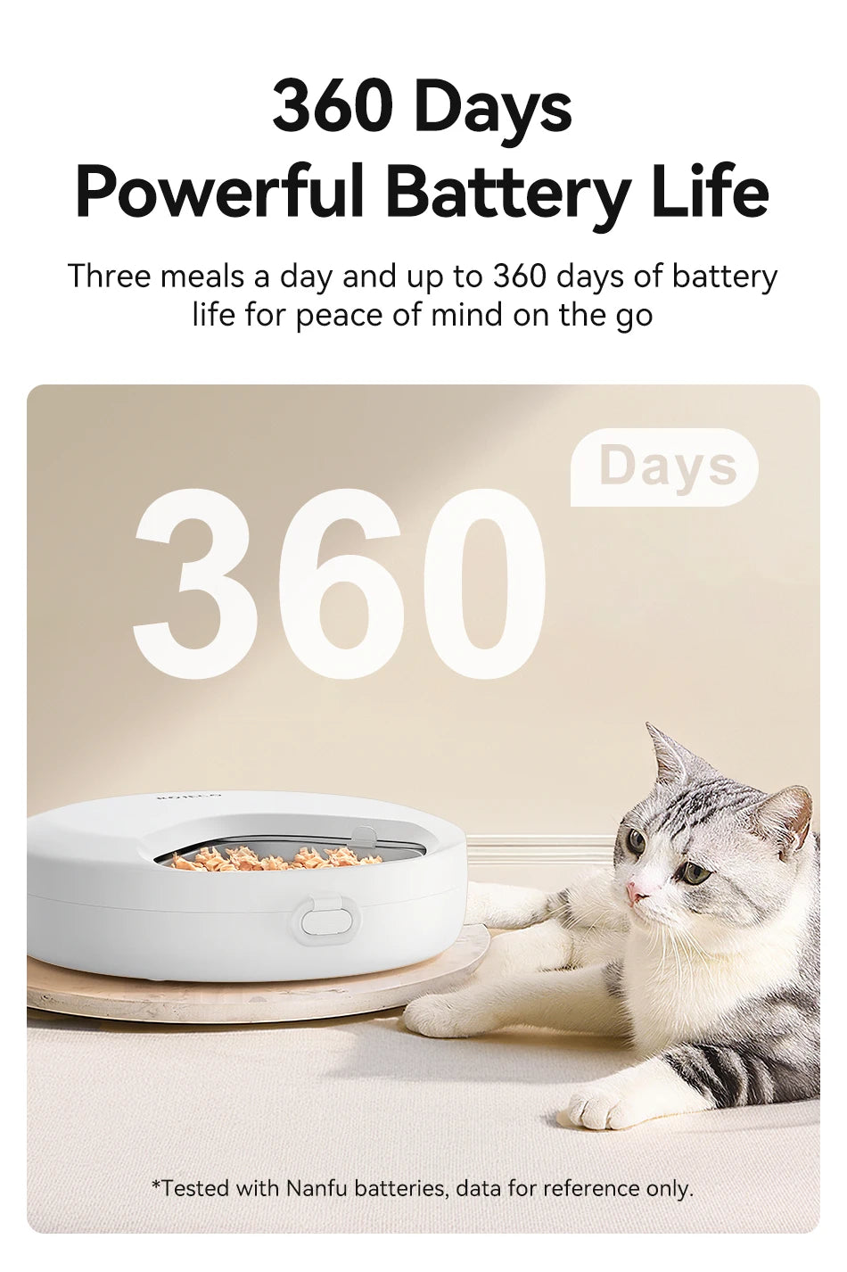 CowLost | cat-food-rojeco-wireless-automatic-cat-feeder-for-4-meals-wet-dry-food-dispenser |14