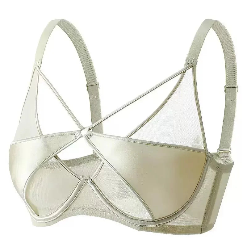 CowLost | product_id-womens-pure-desire-ultra-thin-mesh-push-up-bra-with-soft-wire-and-adjustable-straps |5