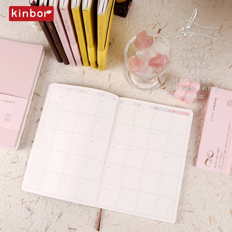 CowLost | product_id-kinbor-2026-a5-planner-notebook-2-days-per-page-with-habit-tracker-to-do-lists-time-management-for-work-and-college |6