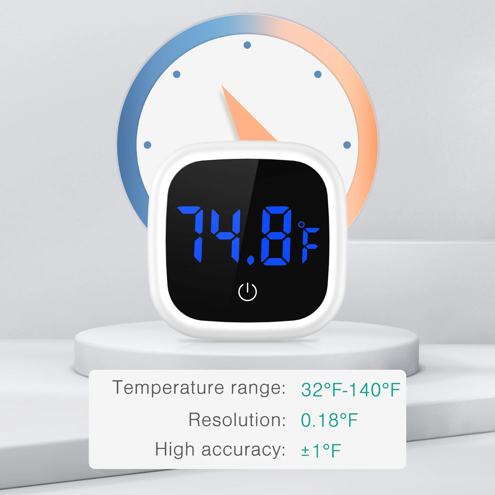 ORIA LCD Digital Aquarium Thermometer for Fish Tank and Reptile Box